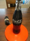 1999 Original Coca Cola Soda Pop Bottle Button Base Table Lamp Working Condition