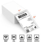 1000 stack 4 x6  Fanfold Direct Thermal Shipping Labels Zebra   Rollo Printers 