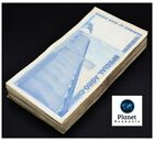 Zimbabwe 100 Billion Special Agro Cheque 2008  P-64 Used X 100 Pcs  Banknote Coa