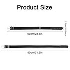 Youth Baseball Belt For Boys  Adjustable Softball fastpitch Belt Boys Black