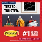 Large Utility Hooks  7-hooks  12-strips  Organize Damage-free