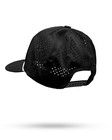Pins And Aces Perforated Rope Space Golfer Snapback Golf Hat Black New