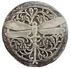 Dragonfly Stepping Stone Mold Concrete Cement Plaster Plastic Mould 10 x1  Thick