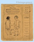 Mccall 2513  1920s Uncut Toddler Girls Bloomer Dress Sz4 Vintage Sewing Pattern