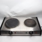 Cuisinart 2-burner Hot Plate W  Temperature Control Cast Iron Stainless Steel 8