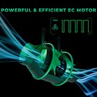 Inline Ducting Fan Ventilation Kits With Carbon Filter For Grow Tent  4in 6in