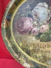 Buffalo Brewing Flower Scene Advertising Tray Sacramento California Bohemian