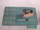 Vintage General Electric Steam   Dry Iron F50 120 Volts Made In Usa