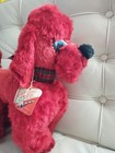 Vintage Christy Mfg Co Stuffed Poodle Dog Christmas Valentine s Day With Tag