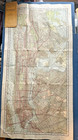 Circa 1910 Antique Hammond s New York City Street Directory Color Folding Map