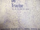 Cat Caterpillar D6 Tractor Dozer Service Shop Repair Manual Book S n 4r 5r 8u 9u