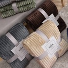 Cut Plush Fleece Throw Blanket Super Soft Couch Sofa And Bed Blanket Lightweight