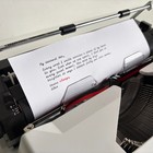 Cursive Typeface - Privileg 330 Typewriter   1970s   Working  new