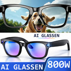 Ai Smart Glasses 64gb Hd Camera Video Recording Translation Bluetooth Photochrom