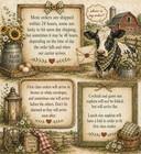 Decoupage Art Craft Lunch cocktail Napkin  Chicken Farm  Hens  Roosters