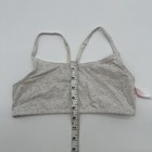 Pink Sports Bra Youth Girl Small Gray Solid   17725
