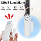 Wireless Home Window Door Burglar Security Alarm System Magnetic Sensor
