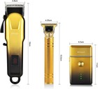 Wahl Professional Hair Cut Machine Barber Salon Cutting Trimmer Clipper Kit Set