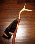 Native American Spirit   Talking Stick  Turkey Tail  24 