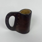Leather Tankard - Medieval Style  Traditionally Made And Sealed - Ren Faire Larp