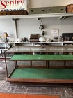 Oak Store Display Case  Vintage 8  Glass Showcase  Store Counter  Mercantile