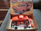 Vintage Htf Monogram Snap-tite 1982 Issue Boss 1970 Mustang 1 32 Unbuilt