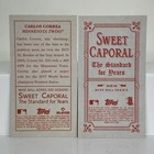 Carlos Correa 2025 Topps T205 Sweet Caporal Pr  75   2020 206 Sweet Caporal Lot