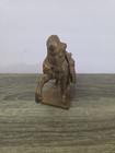 Vintage Chinese Tang Dynasty Cast Iron Saddled  War Horse Sculpture