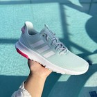 Adidas Cloudfoam Racer Tr J Ice Mint Big Kid s Athletic Shoes F35424
