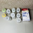Lot Playtex Bottles  Drop Ins  Nipples  Lids Nurser Baby Bottle Lot New