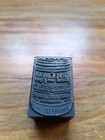 Vintage Printing Letterpress Printers Block  bust Cream Or Food 
