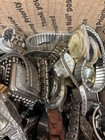 6 Pounds Of Assorted Wristwatch   Parts Lot - Watchmaker Repair Parts - Vinatge