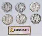Silver Mercury Dimes 1930 s  Price  Per Coin  Silver                Fast Ship      