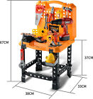 Workshop Tools Workbench Pretend Play Construction Work Shop 82pcs Electric Dril