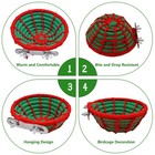 Bird Nest For Cage parrot Breeding Nest handwoven Cotton Rope Parakeet Bed ca   