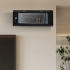 4u 24  Deep Wall Mounted Network Server Rack Data Cabinet Enclosure Glass Front
