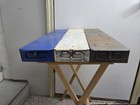 3 Old Metal Bank Safety Deposit Boxes - 3 22x5x2  Great Storage
