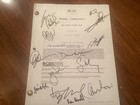  Ncis Cast Signed Autographed Script Mark Harmon