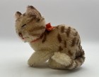 Vintage Steiff Snurry The Sleeping Brown Tabby Kitten - Head Rotates