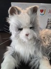 Hasbro Joy For All Companion Pet Silver Cat Robotic Animated Realistic Plush 