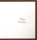 Vintage Current Inc September Birthday Card  Flower Of The Month  Aster Sapphire