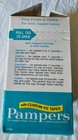 Vintage Pampers Newborn Diaper Gift Package 1960s-70s Baby  Open Box 4 Diapers