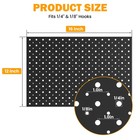 New Pegboard Smith Metal Panels  16  X 12  Heavy-duty Wall Peg Boards For Garage
