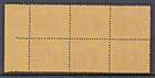 Victoria -  1901  1 1 2d Maroon yellow Block Of 6  mint Unhinged  Sg 356ba