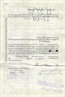 1943 Pennsylvania Railroad Co  Vintage Stock Certificate 100 Shares    50 Each
