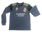 Adidas Hala Madrid Jersey  New tag   Long Sleeve  Grey gold  Youth Medium