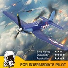 Volantex Rc Planes For Adults 4-ch F4u Corsair Rc Airplane one-key Aerobatic rtf