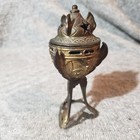 Vintage Ornate Star Brass Incense Burner Made In France