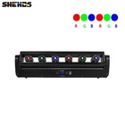 Shehds 2pcs 6 Eyes Rgb-rgb Beam Laser Moving Head Light Club Disco Stage Wedding