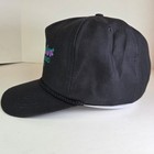 Vintage Stardust Resort   Casino Las Vegas Hat Black Rope Strapback 80s 90s